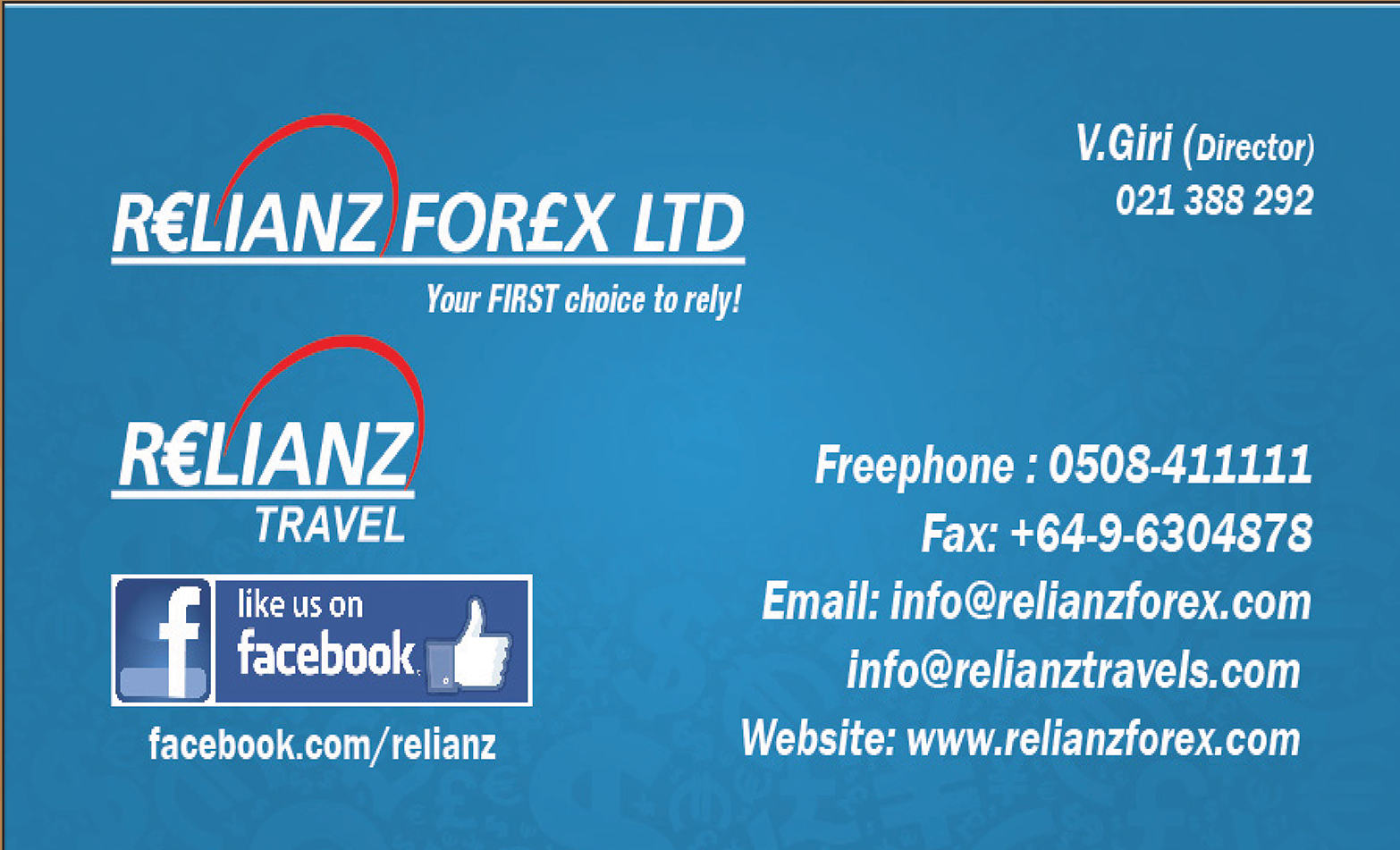 Relianz Forex Limited